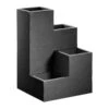 Kölle Pflanzengefäß-Wendeltreppe Kubus In Anthrazit Aus Kunststoff, 40 X 40 X 60 Cm, 55 Liter -Pflanzen Geschäft 3230100990 Koelle Pflanzgefaess Wendeltreppe Kubus anthrazit L40xB40xH60cm 55Ltr 53684