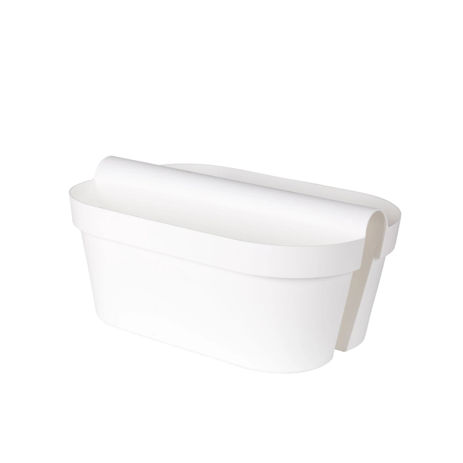 Balkon-Hängekasten „Be Up Duo“ In Der Farbe Weiß, 50 Cm / 18 Liter 3 Balkon-Hängekasten „Be Up Duo“ In Der Farbe Weiß, 50 Cm / 18 Liter