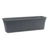 Blumen- & Bewässerungskasten 'Mediterran', Anthrazit, L 60 X B 19,5 X H 17 Cm -Pflanzen Geschäft 3230101051 Bewaesserungs Blumenkasten Mediterran anthrazit L60xB19 5xH17cm 14Ltr 64139