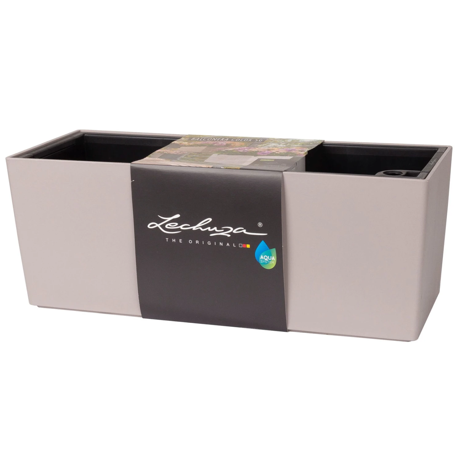 LECHUZA Balkonkasten 'Balconera Color 50', Sandbraun, 50 X 19 X 19 Cm 3 LECHUZA Balkonkasten 'Balconera Color 50', Sandbraun, 50 X 19 X 19 Cm