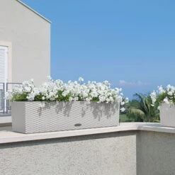 Lechuza 'Balconera Cottage 80', Schwarz, 79 X 19 X 19 Cm -Pflanzen Geschäft 3230101165 Balconera Cottage 80 3 103364