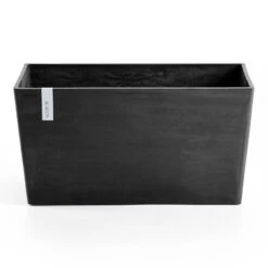 Pflanzkasten 'Paris', Dunkelgrau, L 60 X B 26 X H 40 Cm