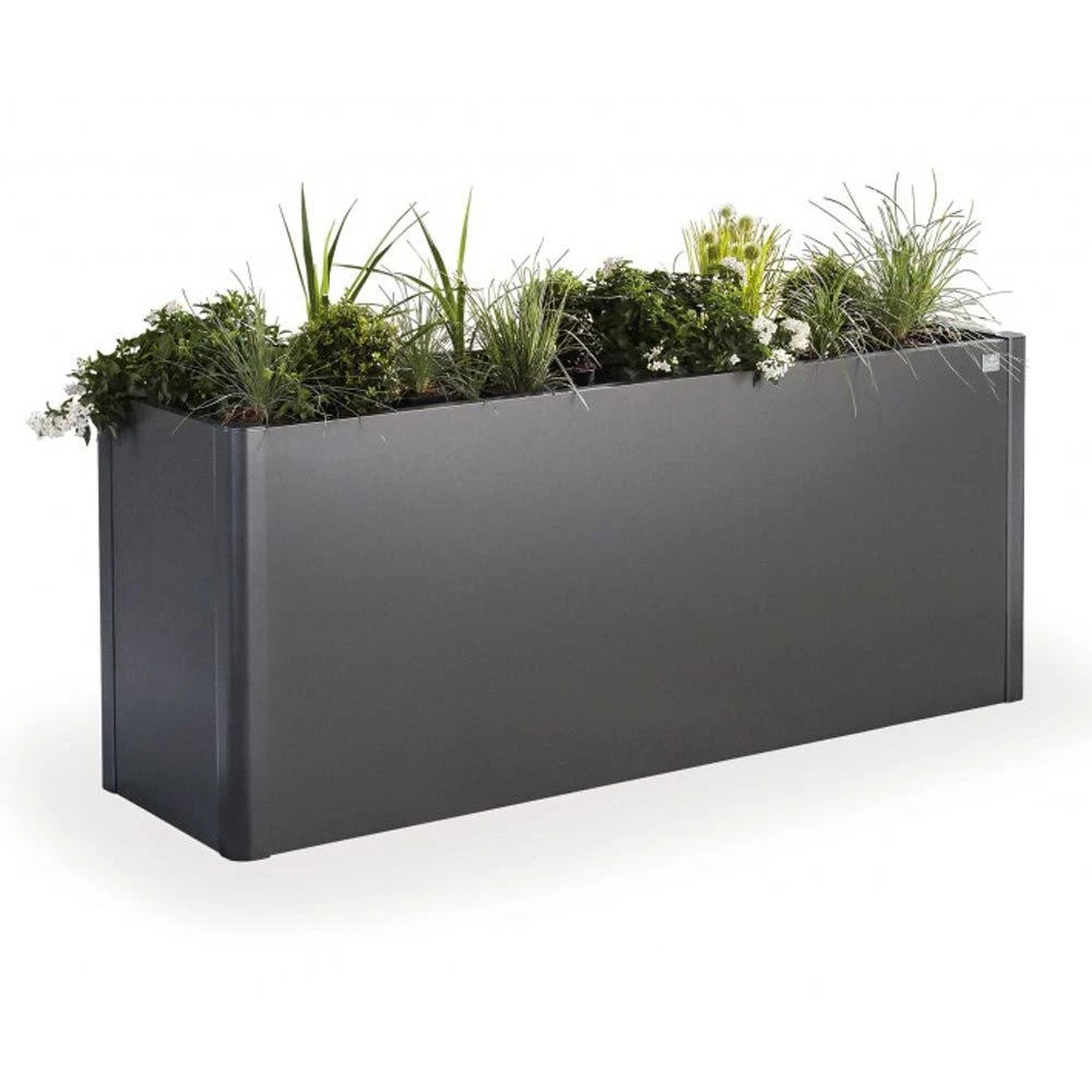 Biohort Pflanzbeet "Belvedere", Verzinktes Stahlblech, Zeitloses Design, Einlegeboden 5 Biohort Pflanzbeet "Belvedere", Verzinktes Stahlblech, Zeitloses Design, Einlegeboden – Bild 3