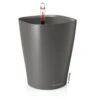 Lechuza Deltini Premium, Anthrazit-metallic, All-in-One-Set 2 Lechuza Deltini Premium, Anthrazit-metallic, All-in-One-Set -Pflanzen Geschäft 3325100053 Deltini Premium anthrazit All in One Set D14xH18cm RGB 7555