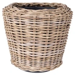 Pflanzkübel Drypot Grau, Ø Ca. 36 Cm, Höhe Ca. 28 Cm -Pflanzen Geschäft 3345100146 Drypot Terrassenkuebel 47290