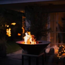 Feuerschale Fyro 80, Zweiteilig, 102 X 80 X 80 Cm -Pflanzen Geschäft 3920100728 Feuerstelle Fyro 80 schwarz 3 125217