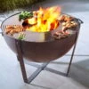 Feuerschale 'Dakota', Rostfarben, Ca. 60 X Ø 80 Cm -Pflanzen Geschäft 3920100762 Feuerstelle Dakota ca 80cm rund 4 118573