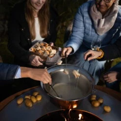 Feuerstelle 'Wave', Rost, Edelstahl, Ca. 100 X 55 X 100 Cm -Pflanzen Geschäft 3920100768 Feuerstelle WAVE rost ca100x55x100cm 3 125246