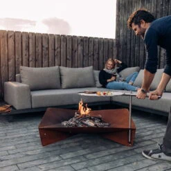 Höfats TRIPLE Grillrost Aus Edelstahl, Maße 45 Cm 8 Höfats TRIPLE Grillrost Aus Edelstahl, Maße 45 Cm -Pflanzen Geschäft 3920501765 TRIPLE Grillrost D45cm 2 57581