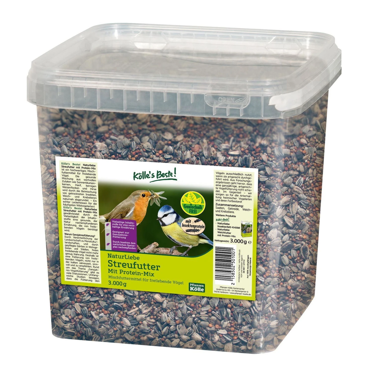 Streufutter 'Naturliebe', 3 Kg 3 Streufutter 'Naturliebe', 3 Kg