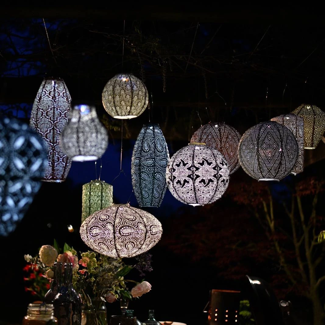 Solarlaterne 'Round', Kupfer, 28,9 X Ø30 Cm 11 Solarlaterne 'Round', Kupfer, 28,9 X Ø30 Cm – Bild 9