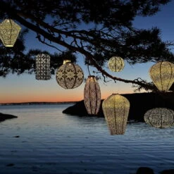 Solarlaterne 'Diamond 28', Hellgrün, Ø 28 X 28 Cm -Pflanzen Geschäft 72462 lumiz IMG 8262 123930 16